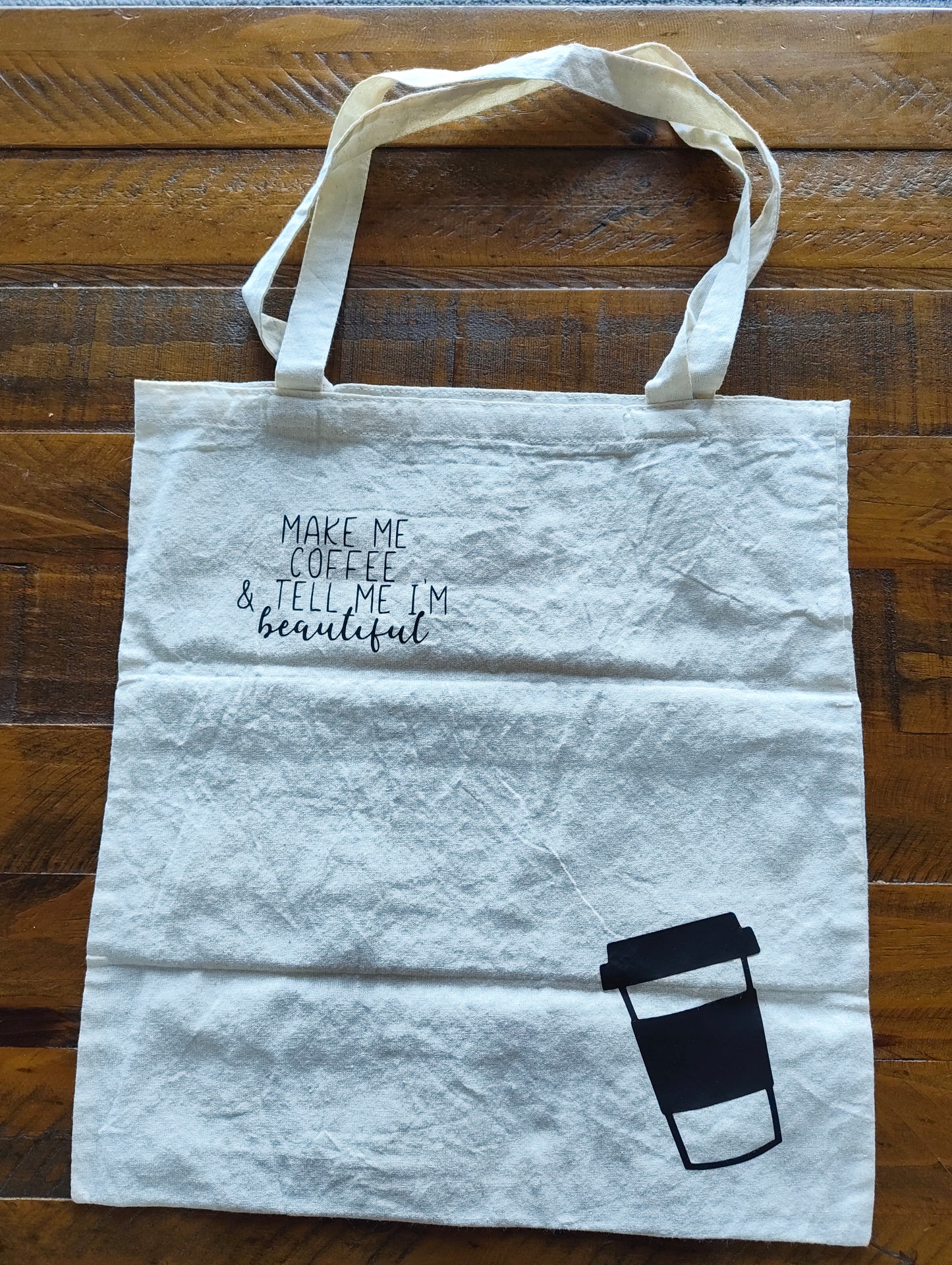 Coffee tote bag