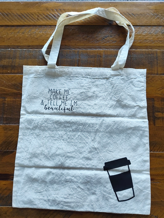 Coffee tote bag